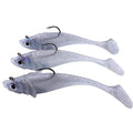 WEIHE 19.5cm 95g Artificial Soft Lure With Lead Inside Crank Hook Jigging Bass Pike Wobblers Jig Lure