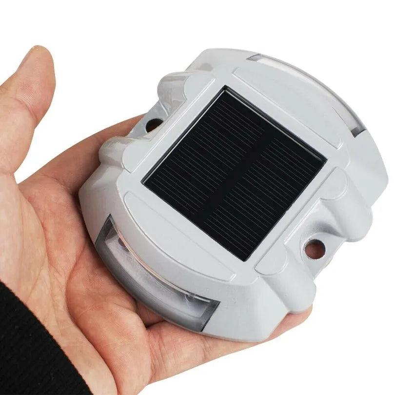 Raised Pavement Solar Led Road Spike Marker Dock Light