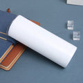Sublimation Vacuum Cup Blank Tumblers Stainless Steel Water Drinking Cup with Handle and Lid Sublimation Travel Mug Blank