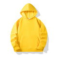 Men's Heavyweight 350Gsm Cotton Oversized Hoodie O-Neck Solid Powder Puff Print Custom Logo Silk Screen Printing for Winter