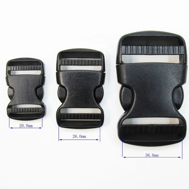 Wholesale Plastic Side Release Buckle Adjustable Strap Buckle for Backpack