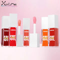 Custom Logo Vegan Liquid Lip Tint Natural Color High Shine Lip Oil Travel Size Moisturizing Hydrating Waterproof