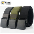 Men's 1.5 Inch Tactical Nylon Belt with Alloy Buckle Outdoor Webbing Belt