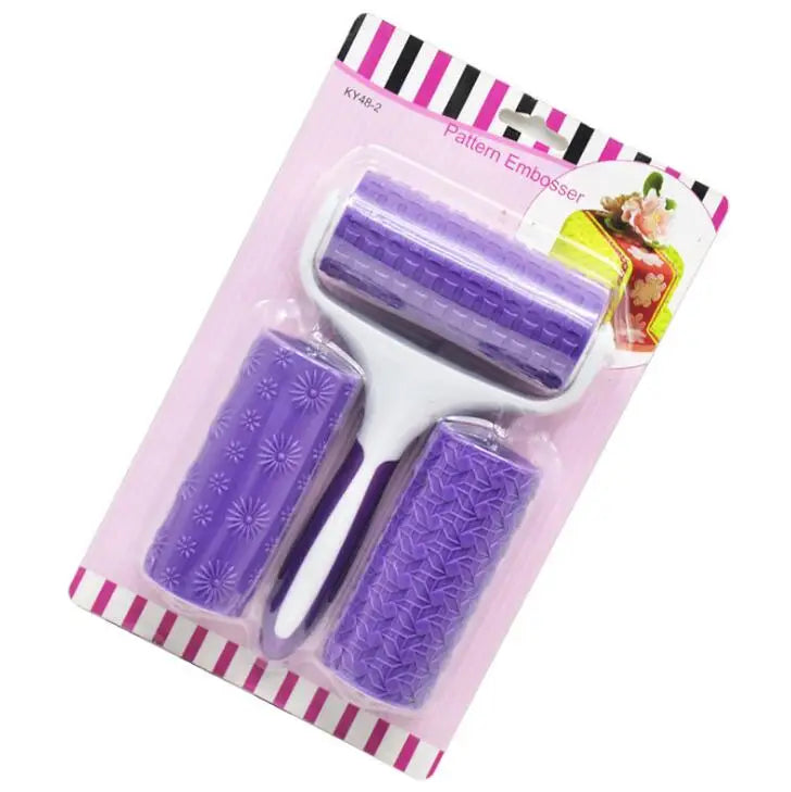 HY 3-Piece Pattern Embosser Set