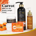 OEM Beauty Product Carrot Oil Bleaching Skin Care Set Anti Aging Brightening Private Label Skin Care Set