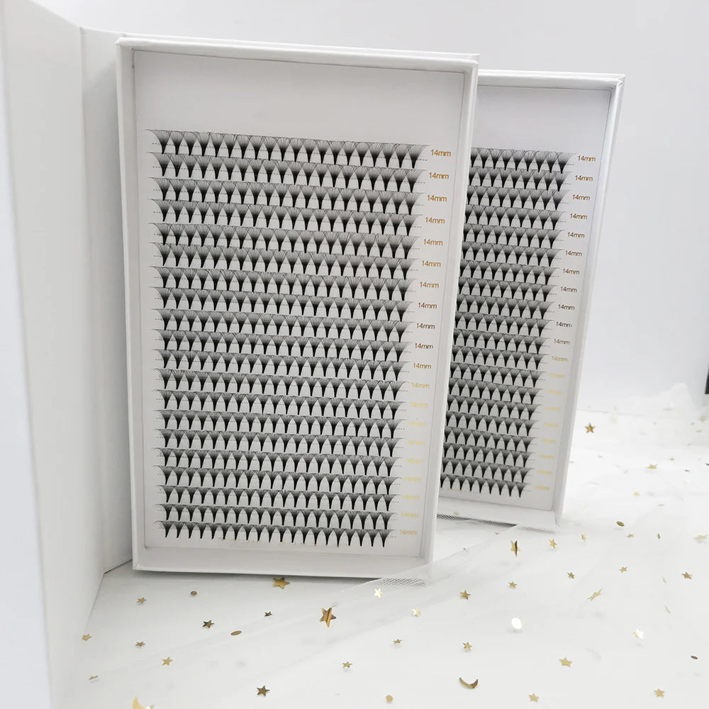 Eyelash Fans Vendor Private Labling Pre Made 3D 4D 5D 6D 10D 12D 14D Las Extension Supplies Pre Made Eyelash Extension
