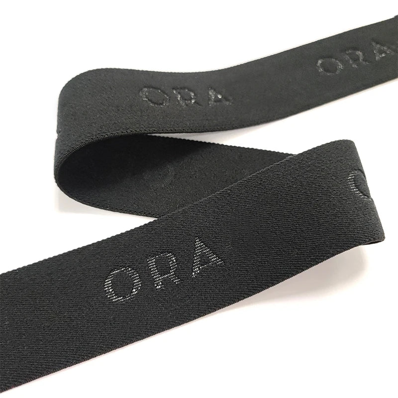 Factory Customized Pattern Custom Elastic Band for Men's Trousers Wristbands Wig Band Headband Durable Elastic Waistband