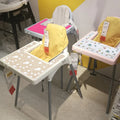 Color Printed Silicone High Chair Placemat Baby Products Eco-Friendly Safe Durable Silica Gel