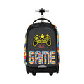 New Arrival Detachable Teens Student School Bags Wheels Kids Trolley Bags  Rolling Backpack Travel Bag with Water Bottle Pouch