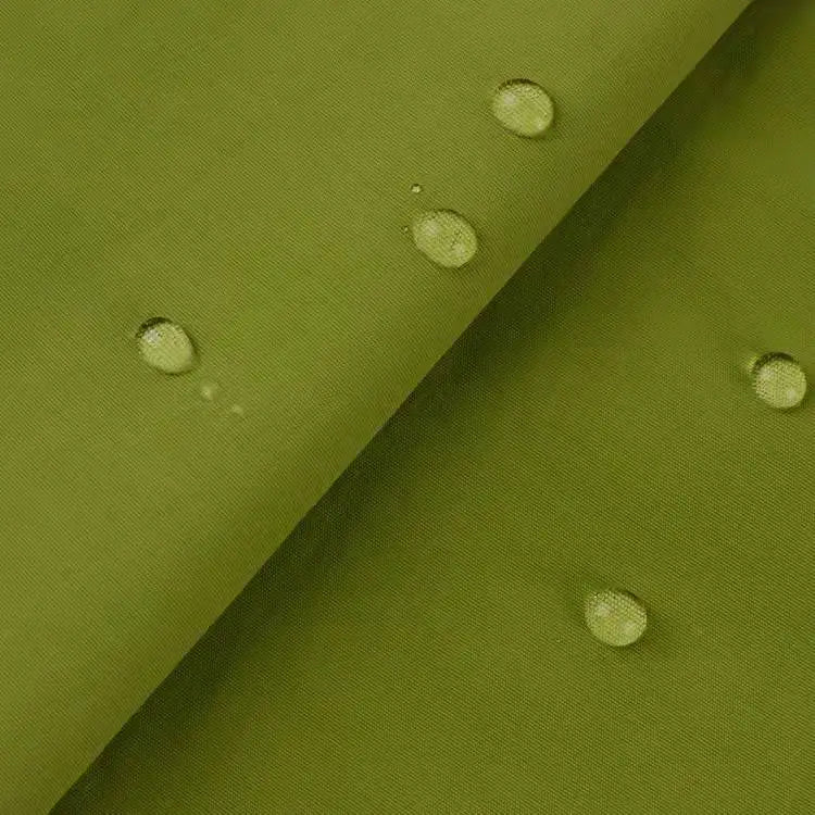 China Factory Stock Fabric 228T Nylon Taslon Pu Coating Suitable for Wadded Jacket