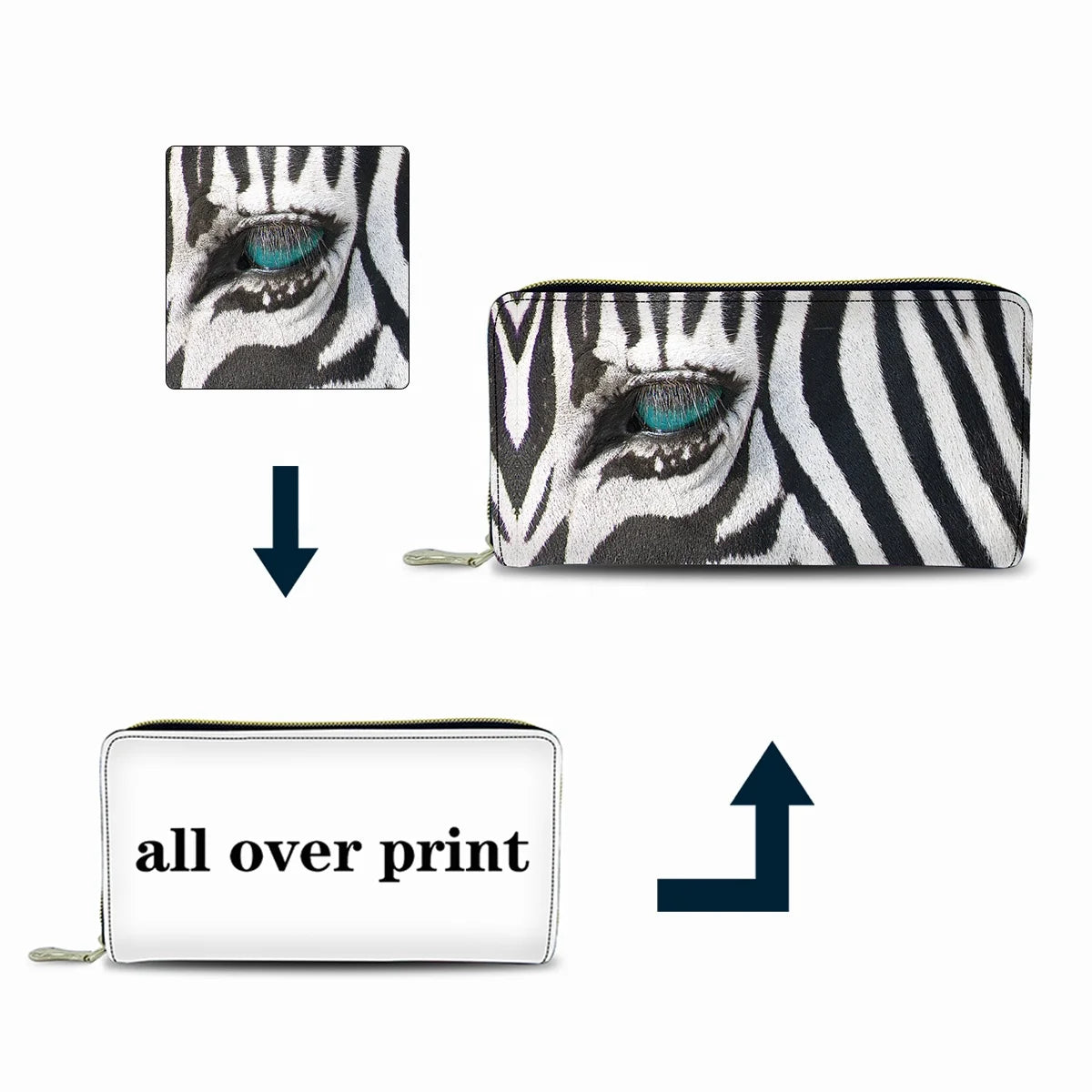 New 2023 Fashion Purses Custom Leather Wallet for Men Many Compartment Keychain Wallet Card Holder Women