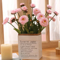 Artificial Silk Daisy Pot Marigold Flower Calendula for Home Decoration Christmas Table Center Piece Wedding Party Showroom
