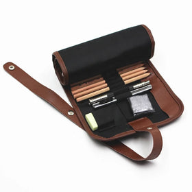 High Quality Office & School Color Pencil Set Basswood Material Including Sketch and Charcoal Pencils