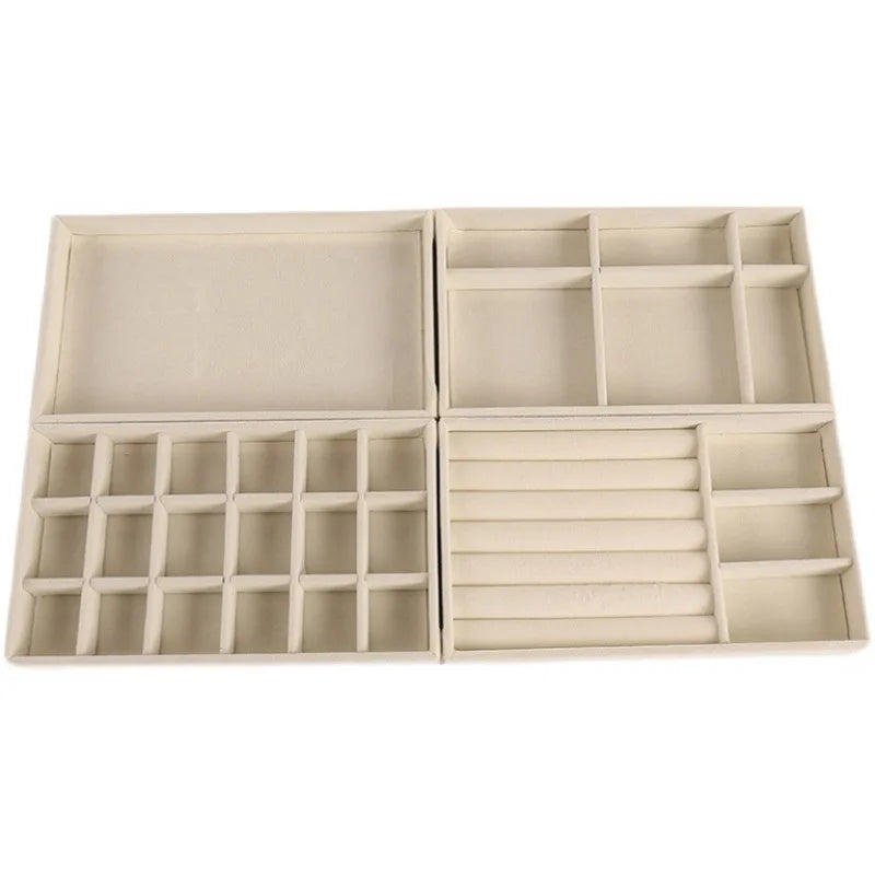 Modern Single Tier Multifunctional Storage Tray for Living Room
