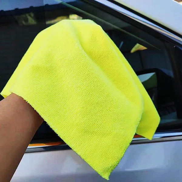 300gsm Eco-Friendly Microfiber Square Kitchen Cleaning Cloth Dust and Dish Towel for Glass Car Wash Use