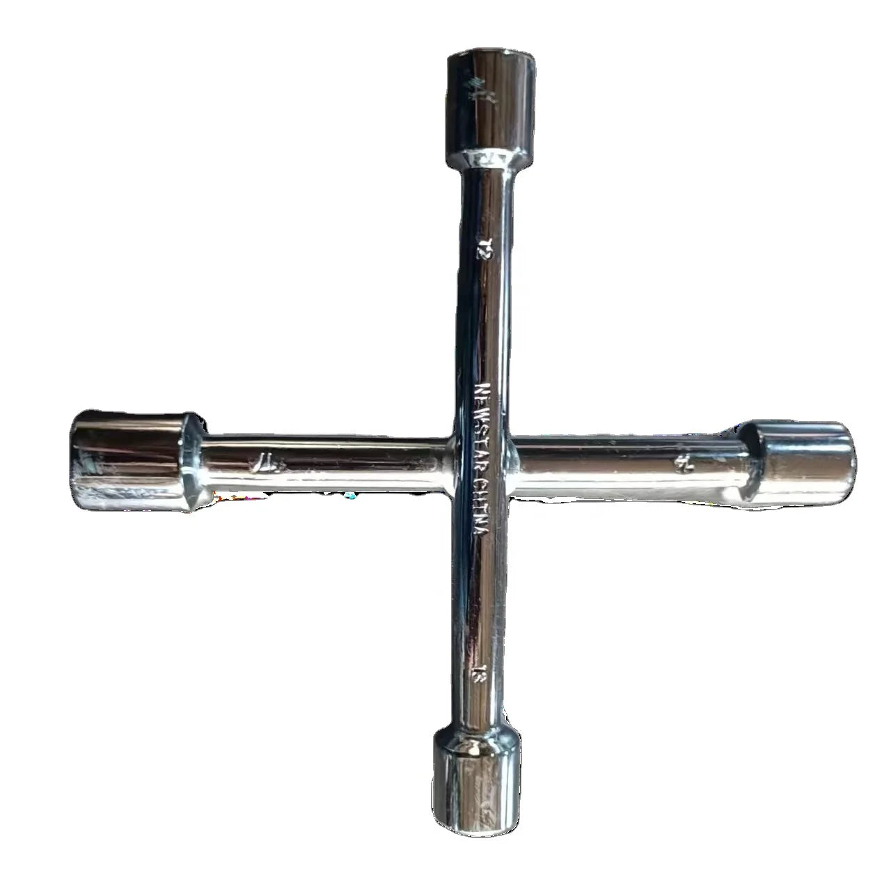 Factory Direct Mini Cross Wrench Universal Carbon Steel Screw Nut Wrench for Bicycle Tools OEM Customizable Metric System