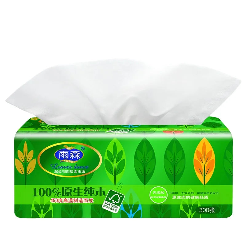 Factory Custom Cheap Price Tissue Paper 100% Virgin Wood Pulp OEM 3 Ply Facial Tissue Soft