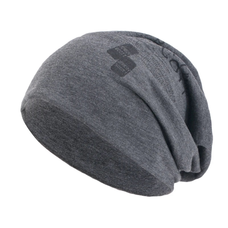 Oem Fashion Knitted Slouchy Beanie Hats  Soft Lightweight Running Beanie Adult Skull Hats Cap for Men Women