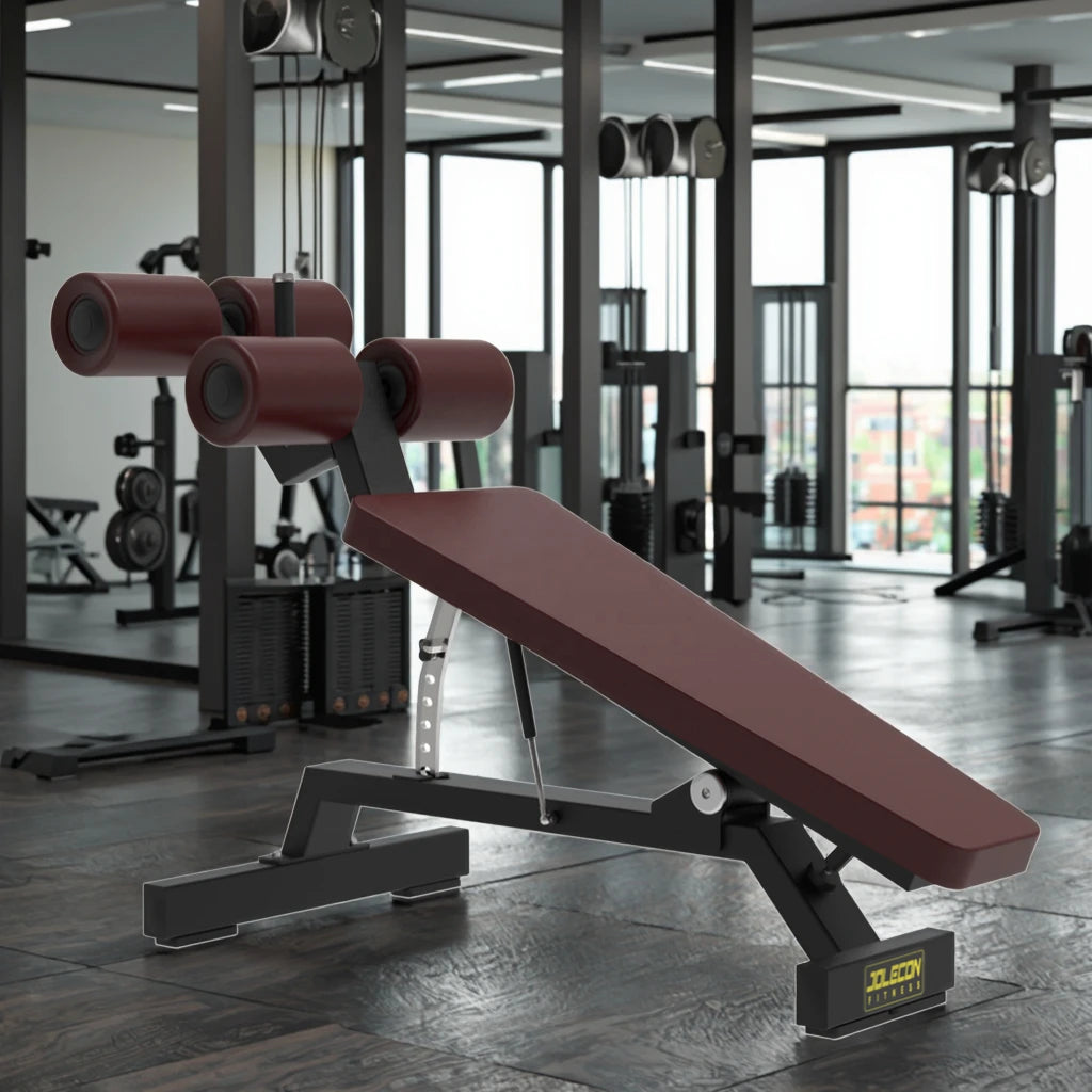 Gym Equipment Bench Press Multi Adjustable Decline Bench Weight Bench Leg Extension