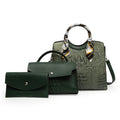 2022 New Fashion Lady Handbag Three-piece Bag Set Shoulder Bag Trendy Lady Crossbody Bag Women Handbags