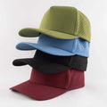 Factory Outdoor Men Adjustable Blank Plain Custom Logo Baseball Cap Waterproof Laser Drilling Logo