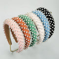 Diamond-encrusted Fashion Style Headband Colorful Full Diamond High Sense Headband Women with Multi-colored Hair Accessories