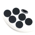 Natural Stone Carved Black Onyx Flat Agate 1mm Discs Carnelian Slices REIKI Gemstone Home Decoration