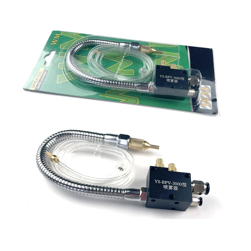 Stainless Steel Mist Coolant Lubrication Spray System Unit Mist Cooling Sprayer CNC Lathe Milling Drill Engraving Machine Tool