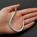 Wholesale Naked Hook SJ52 7x Strong With Hole High Carbon Steel Tuna Fish Heavy Asssit Hook Ses Fishing Hooks