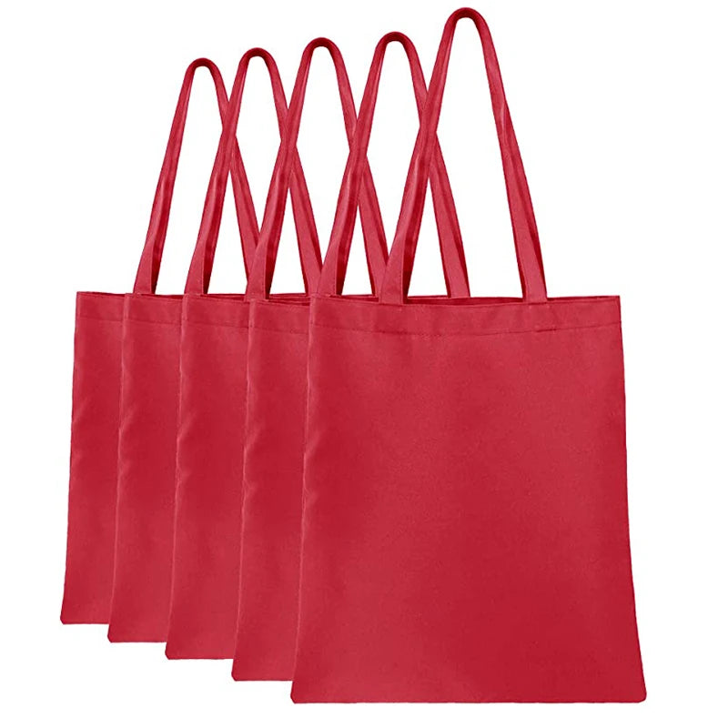 Custom Logo Promotional Tote Shopping Canvas Organic Cotton Bags
