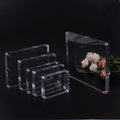 Double-sided Crystal Acrylic Magnetic Photo Frame 3 5 6 7 8 Inch Transparent Photo Frame Custom Wholesale