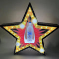 Custom Design LED Luminous for Champagne White Light Star Shape Bottle Presenter for Bar Factory Price Party Accessory