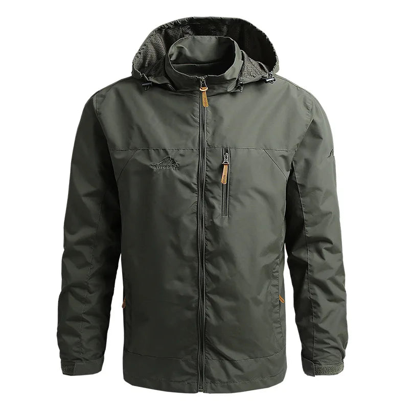 2024 Spring and Autumn Coat Male Trend Mountaineering Suit Storm Jacket Male Windbreaker Outdoor blazer Male