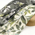 Soft Touch Custom Flower Dress Material Textile Spun Woven Discharge Printed 30s Rayon Twill Fabric
