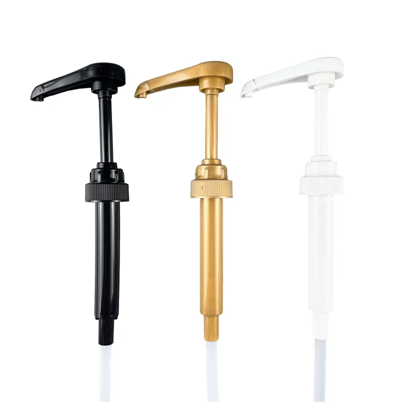 FREE SAMPLES 31/410 28/400 White Black 5cc 8cc 10ml Plastic Chocolate Salad Sugar Sauce Food Syrup Dispenser Pump Dispenser