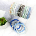 Wholesale Beaded Cross Bracelet Colorful Glass Beads Bracelet Women and Men Bracelet Bead Crystal