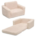 Kingworth 2 in 1 Soft Foldable Kids Room Sherpa Chair Bed Kid'S Plush Cushion & Sofa Kids' Sofas