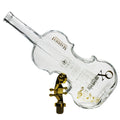1000ML  Custom Shape Violin Design Whisky Wine Vodka Bottle Super Flint Luxury Empty Glass Bottle