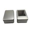107x70x40mm Rectangular Tin Box for Usb Packing  Soap Metal Box