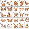 Butterfly Stencils Reusable Butterfly Template Art Painting Stencils for Paint Craft Wall DIY Home Decor Wood Signs