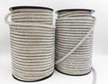 6mm 8-Row Round Rhinestone Rope for Garment Processing Rhinestone Trimmings Crystal Stone Ribbon