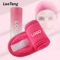 Custom Logo Facial Makeup Headband Yoga Bath Wash Face Head Wrap Hair Band Spa Sports Beauty Make up Hairbands