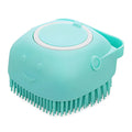 Eco-Friendly Soft Silicone Pet Cleaning Brush Shampoo Dispensing Shower Bathing Massage Tool Sustainable Bathing Products