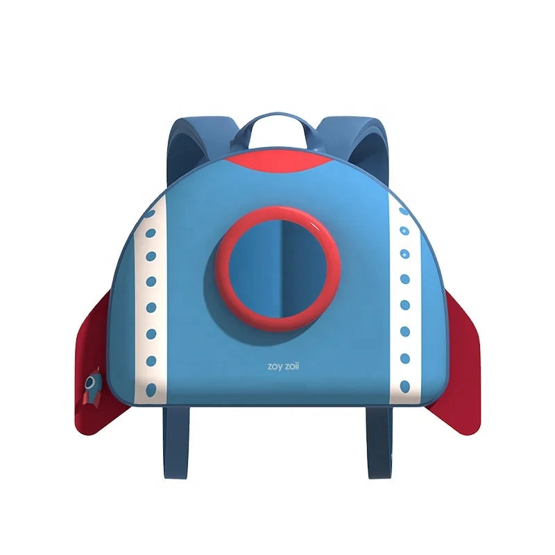 ZOYZOII B8 Boy Rocket School Bag Kids Student Backpack Eco-friendly EVA Cartoon Small Backpack