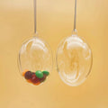 Elegant Clear Plastic Easter Egg Ball Hanging Decorations-Personalized Logo Various Sizes T-Joy Brand Model TQ23EGG01 Factory