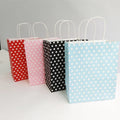 KUAIMA 22*11*27cm Retail Merchandise Bags Gift Sacks Kraft Grocery Shopping Bags With Twisted Handle