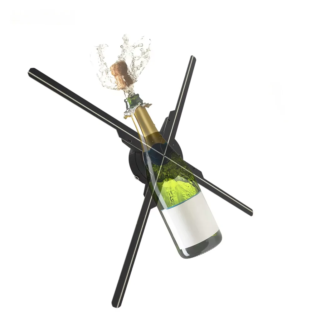 Oem 3d Hologram Led Display Fan Wifi Holographic Projector Led 3d Hologram Fan for Event