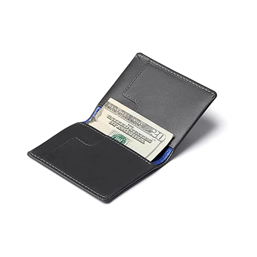 Wholesale Custom Mens Genuine Leather Short Bifold Wallet Credit Card Holder with RFID Blocking