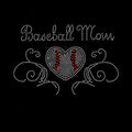 New Design Glass Heat Transfer Rhinestone Motif Transfer for T-shirt with Customizable Size and 12-Facet