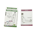 Custom Quality Beginner Instructional Exercise Balance Yoga Playing Cards Waterproof Plastic for Pregnant Women Special